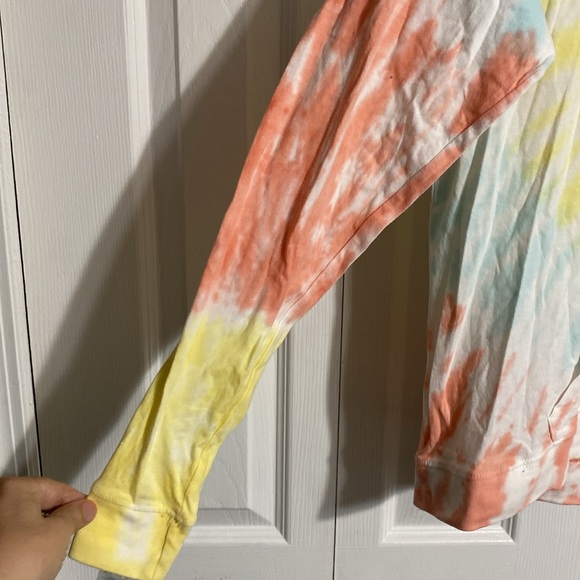 Southern Spirit NWT cotton tie dye tee shirt hoodie size SMALL - Picture 4 of 10